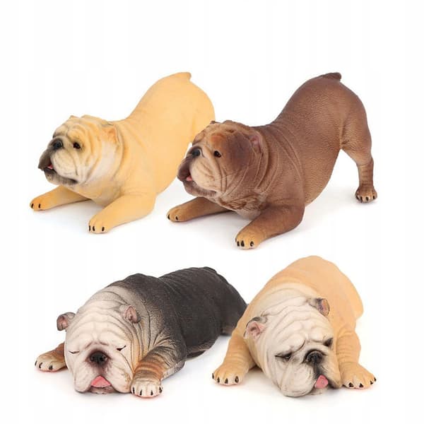 HANDMADE BULLDOG MODEL – A PLASTIC DECORATIVE ITEM FOR THE HOME