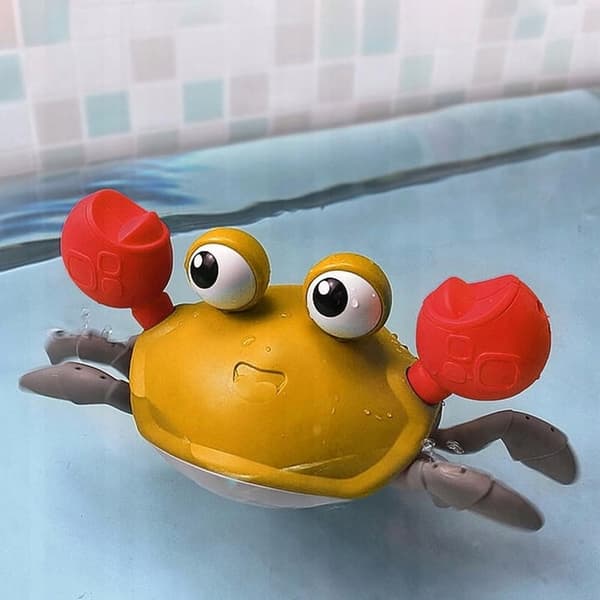 Aku. An interactive musical crab with a USB motion sensor