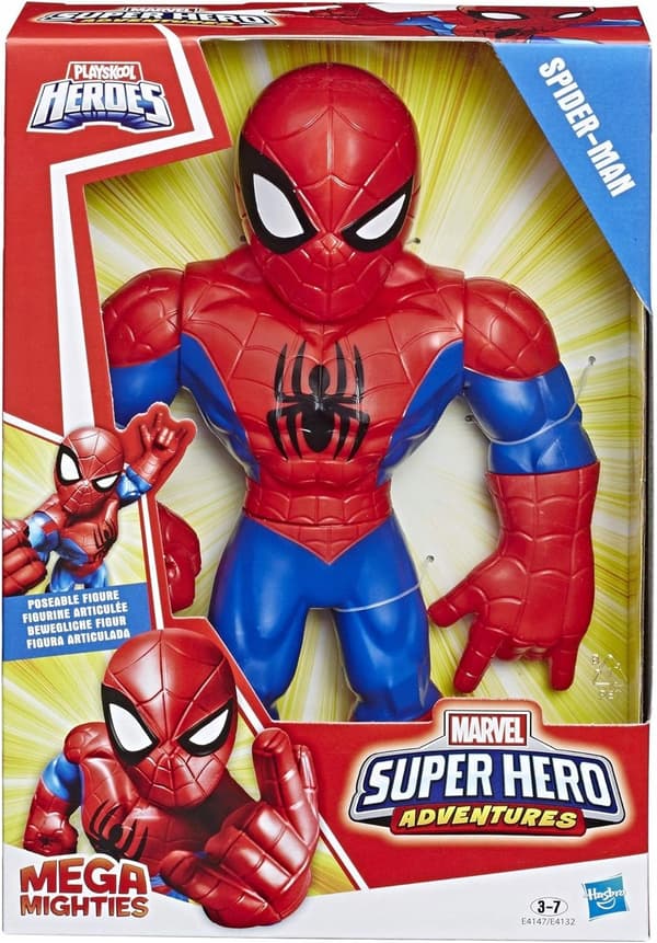 SPIDERMAN HASBRO figurine, series: MEGA MIGHTIES PLAYSKOOL HEROES, model: E4147