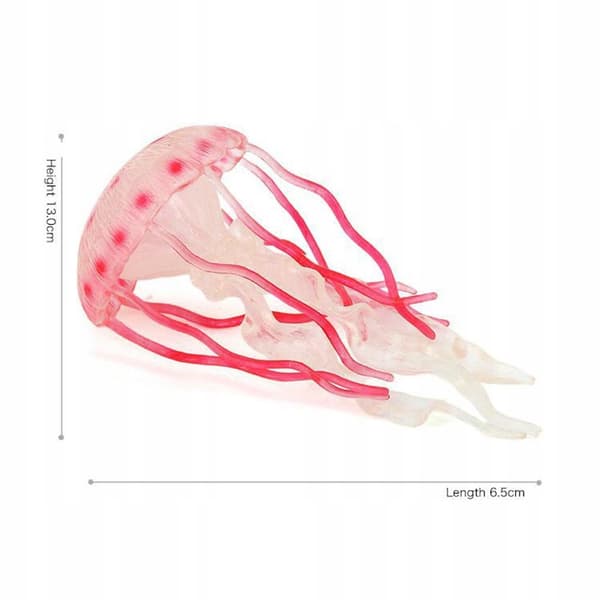 Ocean Creatures Vivid Jellyfish Model Educational toys Blush brushes