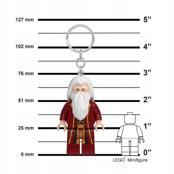 LEGO HARRY POTTER DUMBLEDORE LED KEYRING LGL KE197H