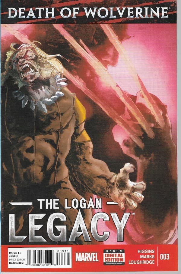 Marvel: Death of Wolverine – Logan’s Legacy Comic Book 1–7/2014