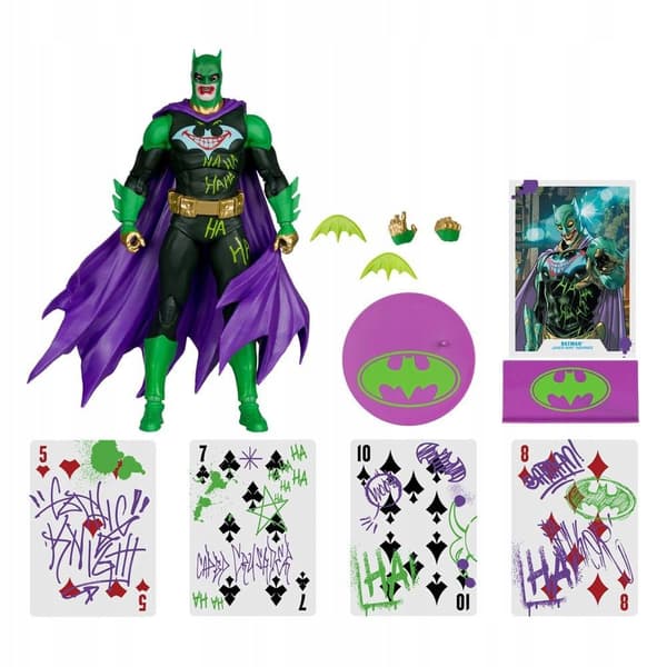 // DC Multiverse Batman Action Figure (Joker War) (Jokerised)