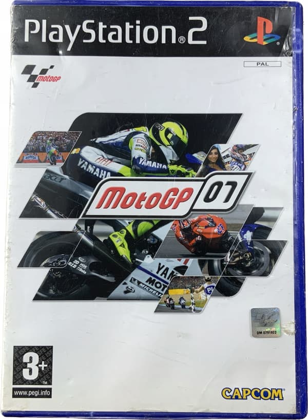 MOTOGP MOTO GP 07 disc – in excellent condition, complete PS2 set