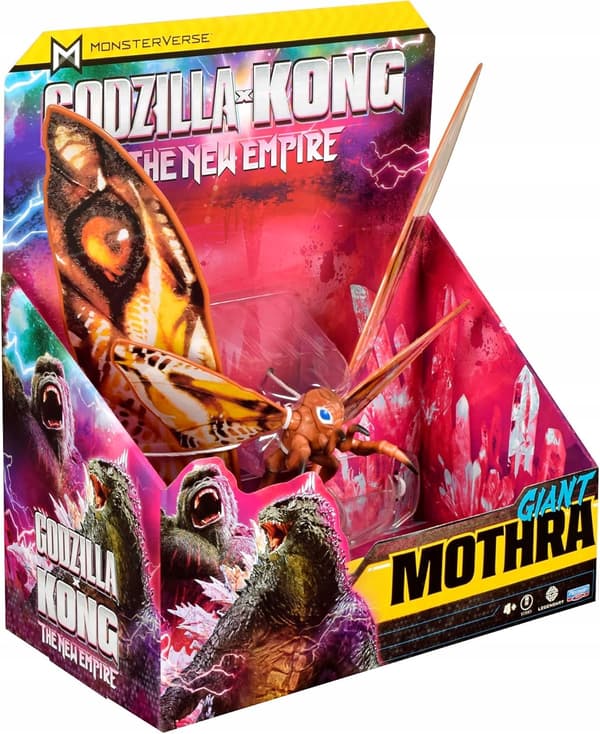 Large Action Figure: GODZILLA vs KONG – Giant Mothra, 28 cm