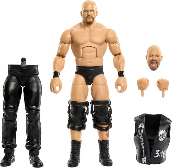 MATTEL WWE Elite SummerSlam Stone Cold Steve Austin Figure