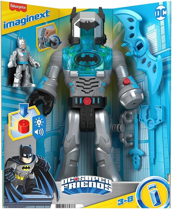 IMAGINEXT SUPER FRIENDS Batman: The Defender Exo-Robot