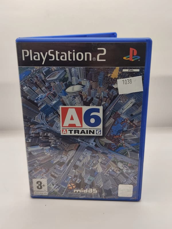 A6 TRAIN 3XA PS2 Sony PlayStation 2 (PS2)