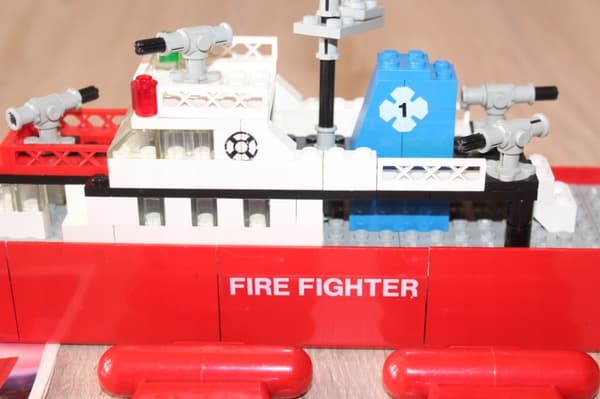 LEGO CITY TOWN 316 Instructions: Fire Fighter Ship SET