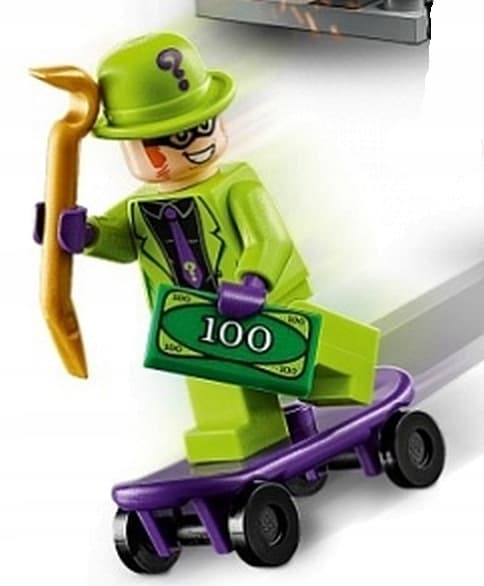 Lego 76137 @@ RIDDLER + BOARD @@ figure from the set!