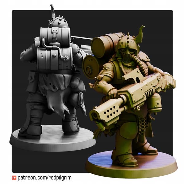 Oathbreakers Miasmic Cohort x5 Red Pilgrim Miniature