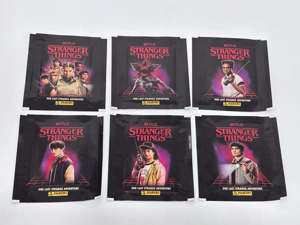 Stranger Things: The Last Strange Adventure – PANINI STICKERS – 50 packets