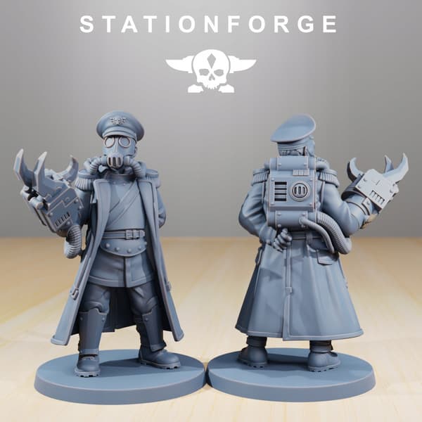 GrimGuard – Officer 2.0 – Station Forge – 3D-utskrift