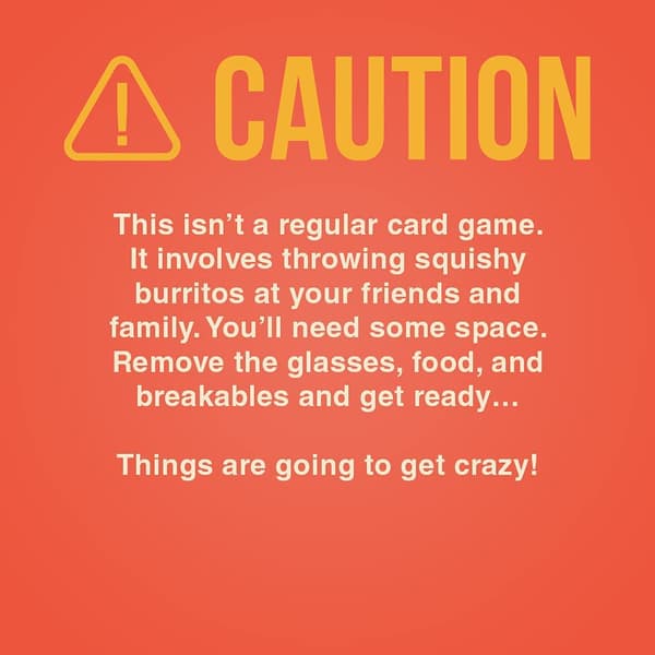 Throw Throw Burrito Exploding – A CARD GAME FROM THE UK