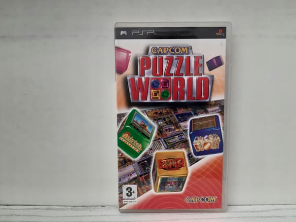 PSP Capcom Puzzle World