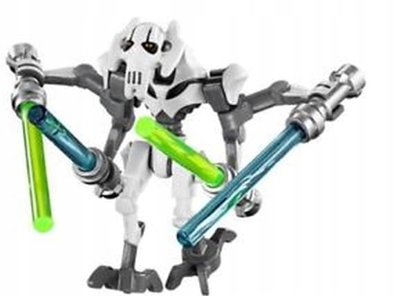 Lego 75199 @@@ GENERAL GRIEVOUS @@@ minifigure + weapon!!