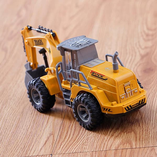 Miniature 2.4G RC construction vehicle, 5 channels – great fun!