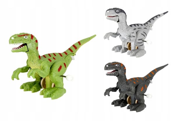 MEGA CREATIVE 503602 Wind-up Glowing Dinosaur Toy