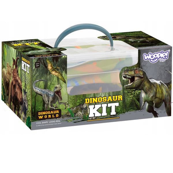 LARGE SET OF DINOSAUR FIGURINES