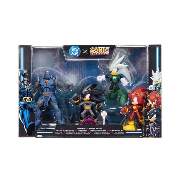 DC Comics figure set: Sonic the Hedgehog, 4 pieces, 12 cm