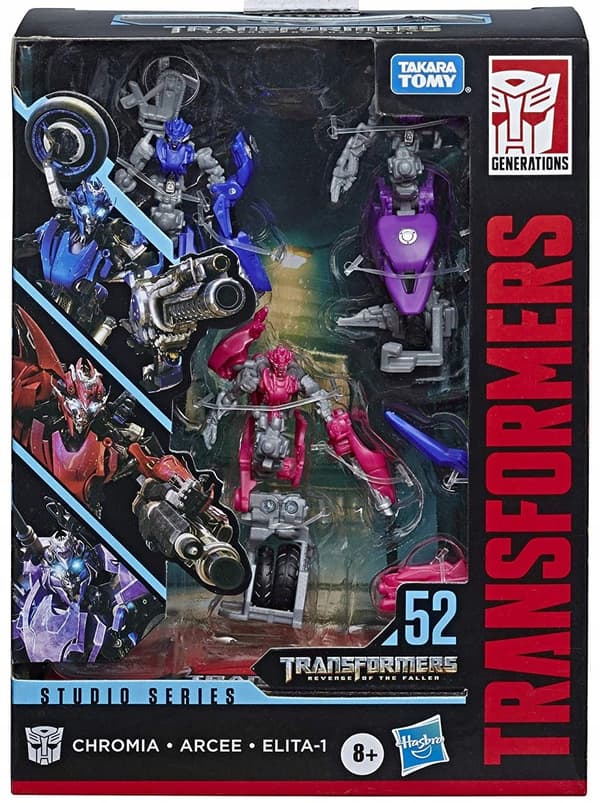 Transformers Generat Chromia Arcee Elite-1 Figures
