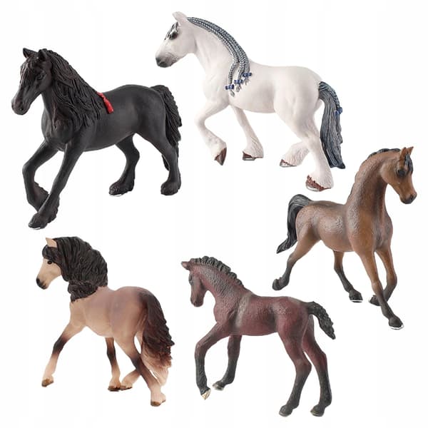Horse model Learning Educational toy Animal model Figures Baking set