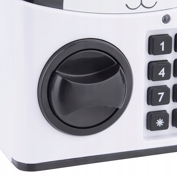 A small, charming coin box. Password lock. LR Security