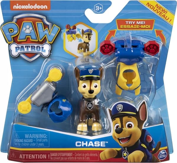 PAW Patrol Set: CHASE Figurine + Accessories by SPIN MASTER