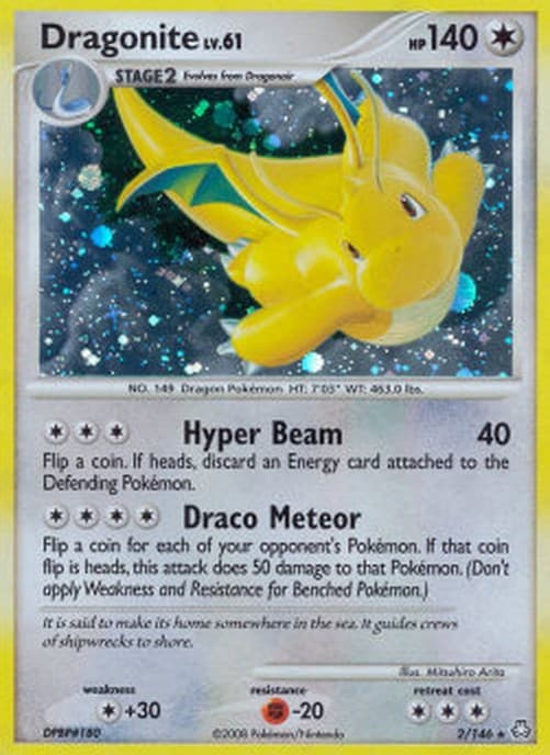 Pokemon Dragonite Lv.61