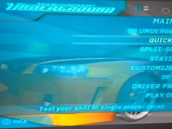 Need for Speed: Underground PS2