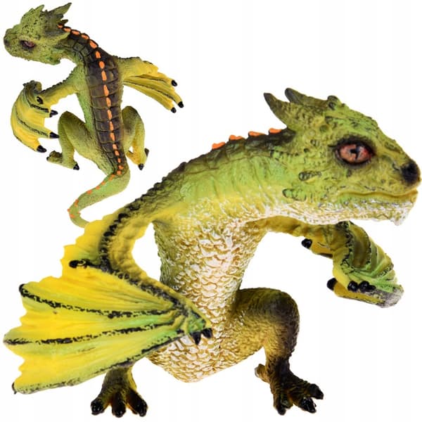 FOR CHILDREN: GREEN DRAGON FIGURINE