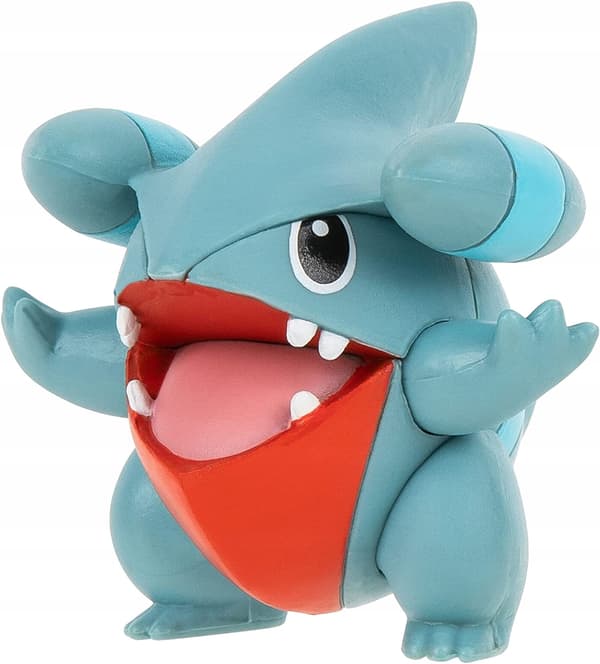 Pokémon set of 6 figures: Treecko, Torchic, Mudkip