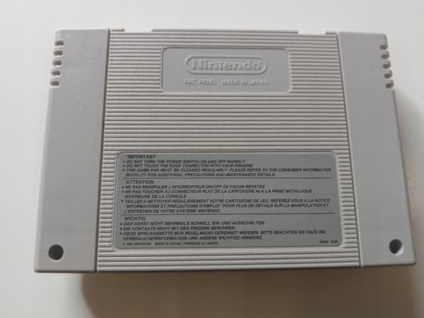 SEA QUEST SNES PAL NINTENDO ENG