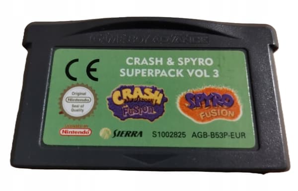 Crash and Spyro Superpack Vol. 3 for Game Boy Advance