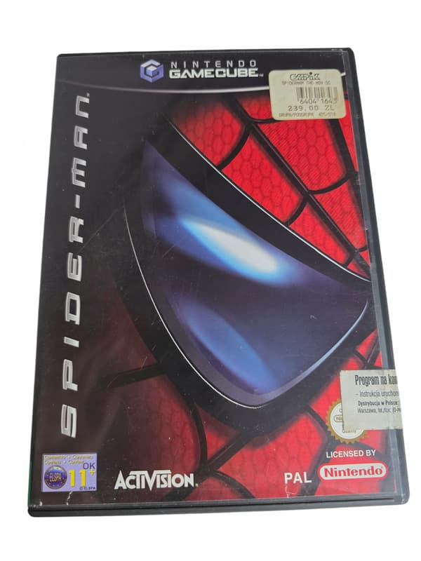 the box itself – SPIDER-MAN for Nintendo GameCube
