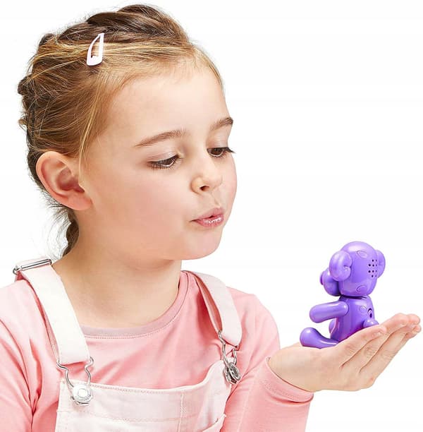 SQUEAKEE MINIS . Monkey Interactive toy