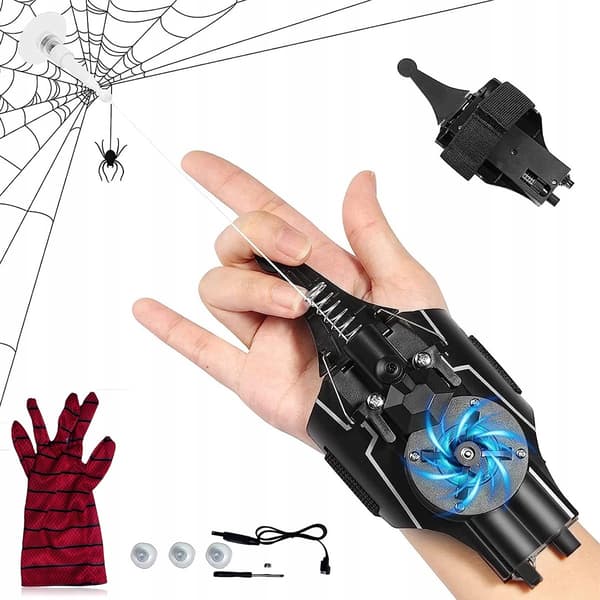 Spider-Man Web-Shooter Glove + Spider-Thread