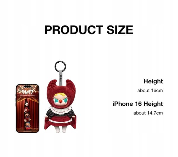 Original Labubu Pop Mart WHY SO SERIOUS - Blind Box