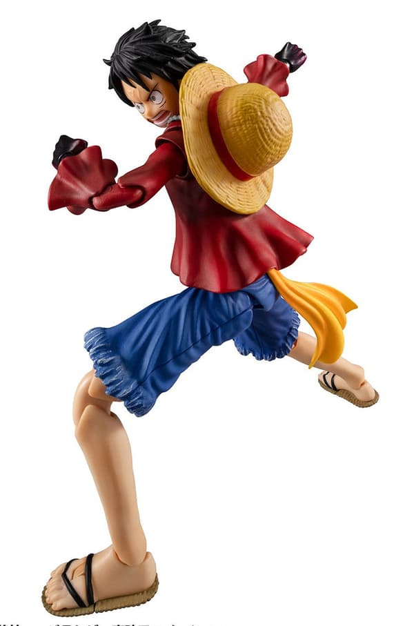 One Piece Variable Action Heroes Action Figure: Monkey D. Luffy with Hook Armament