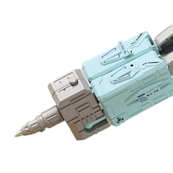 Deformation Robot-shaped pen Desk decoration Cool design Blue robot