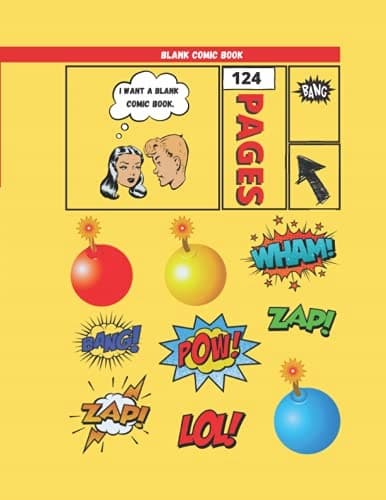 Blank Comic Book