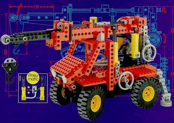 LEGO 8854 Self-Propelled Telescopic Crane – Second-hand