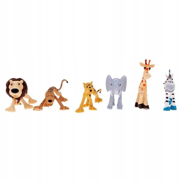 Simulation: Wildlife, Animals, Lions, Dinosaurs, Group, Toy Animals