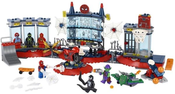 LEGO Super Heroes 76175 Attack on Spider-Man’s Hideout – a gift for a boy