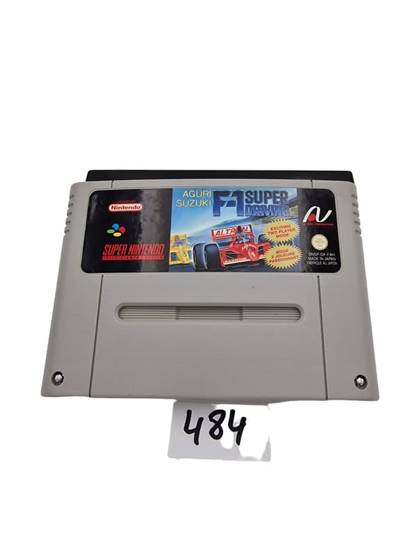 NINTENDO SNES F-1 SUPER DRIVING