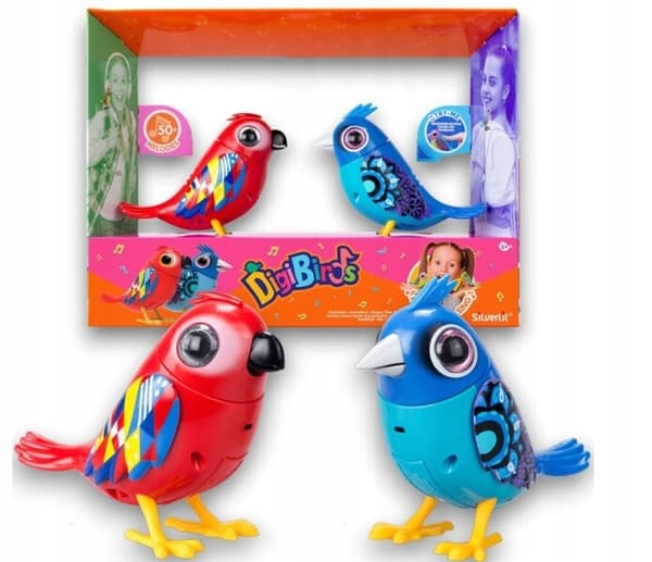 Digibirds Interactive Bird, 2-pack, Series 2, 886167