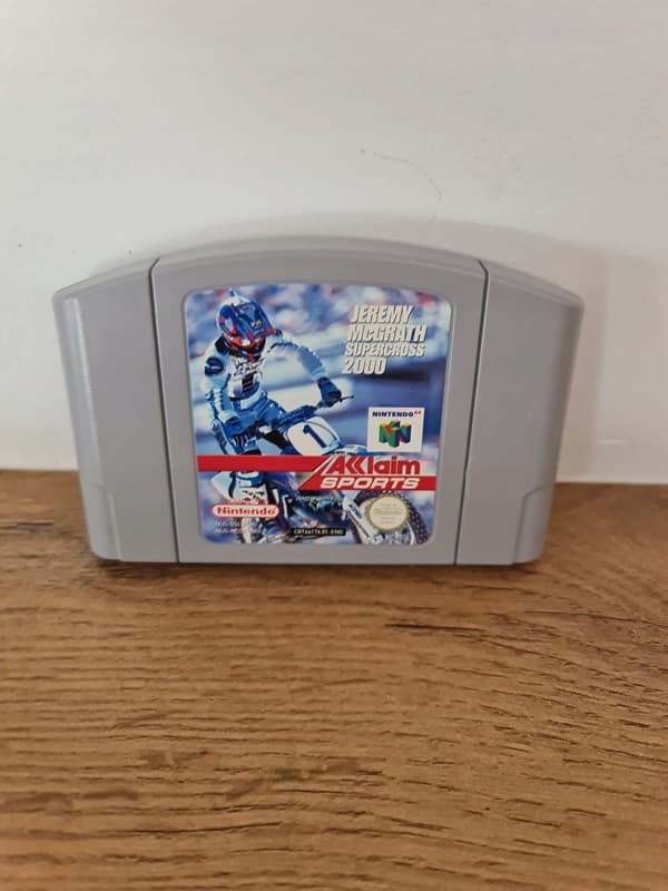 Jeremy McGrath Supercross 2000 Nintendo 64, boxed