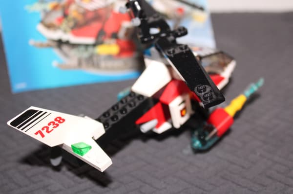 LEGO CITY TOWN 7238 Fire Helicopter SET INSTRUCTIONS