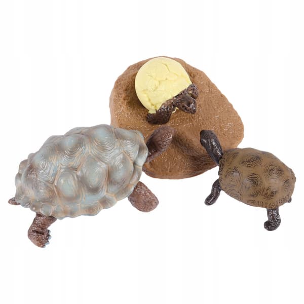 TURTLE LIFE CYCLE FIGURINE SET – DECORATION AND EDUCATIONAL TOY