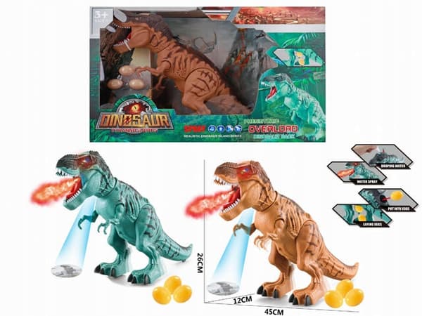 DINO with PROJECTOR – interactive DINOSAUR that walks, with sound and LED lights